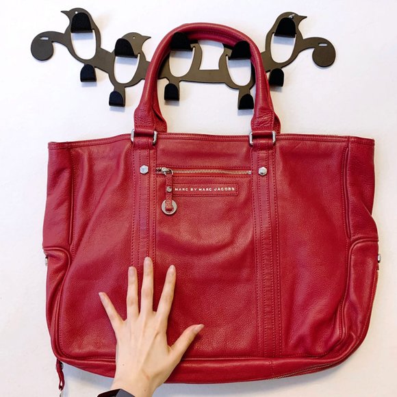 MARC BY MARC JACOBS Large Leather Tote Bag - Picture 2 of 7